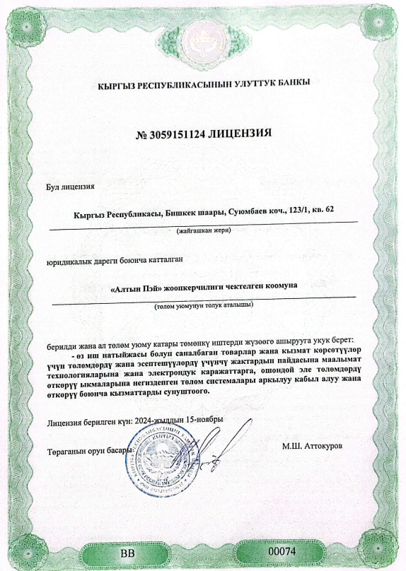 Лицензия 3
